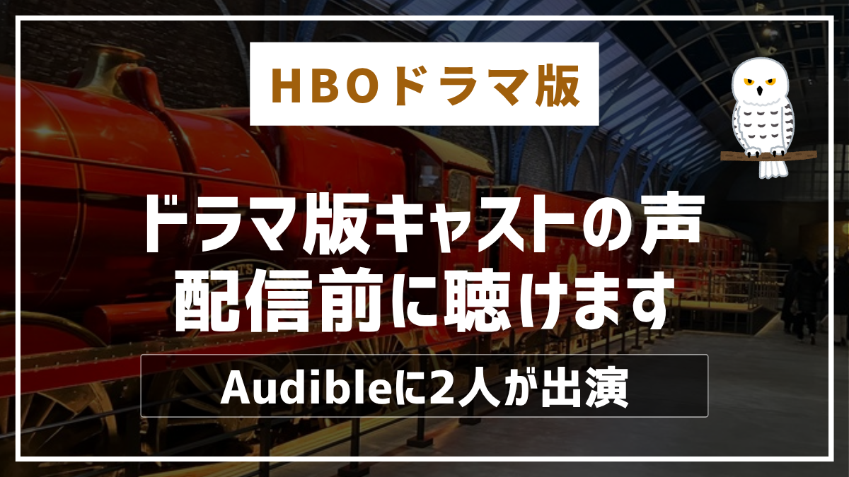 ドラマ版ハリー・ポッターのキャスト比較記事のアイキャッチ画像